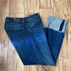 Kut from the Kloth Womens Cuffed Jeans
